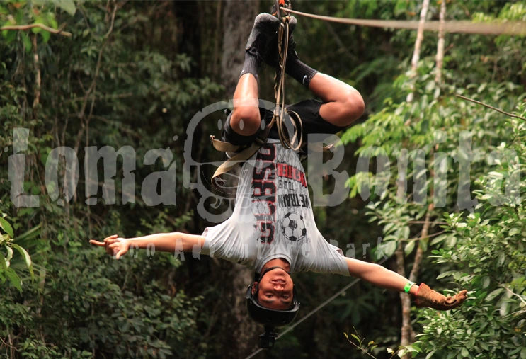 Zipline ATV jungle tour in Loma Bonita Ecopark